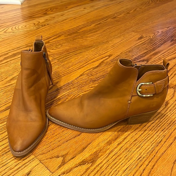 Sam Edelman Woman’s Brown Ankle Boots Size 8 - Picture 1 of 8